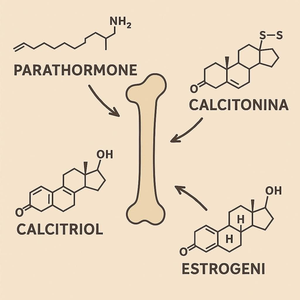 Immagine articolo Regolazione Ormonale dell'Osso